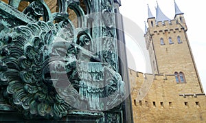 Lion Head at Hohenzollern Castle