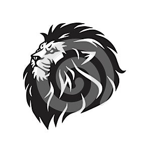 Lion Head Logo Vector Mascot
