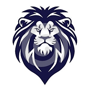 Lion Head Vector Logo Icon Sports Mascot