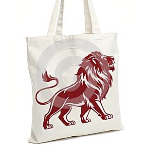 Lion icon design isolated on white background photo