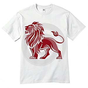 Lion icon design isolated on white background photo