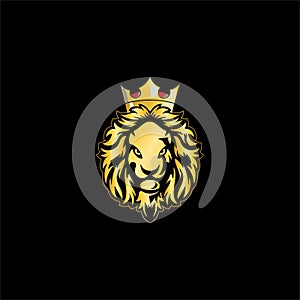 lion king, animal logo Art and Illustration
