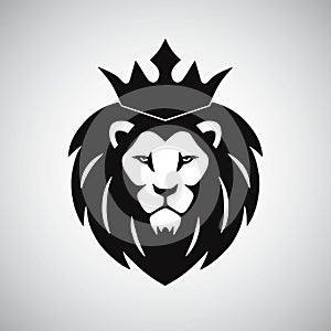 Lion King with Crown Logo