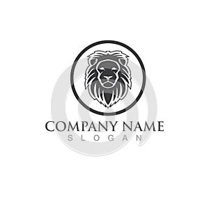 Lion Logo Template vector icon