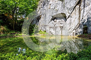 The Lion of Lucerne Monument, Switzerland photo