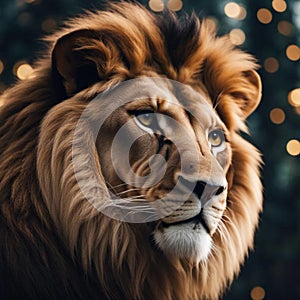 The Lion: majestic beast