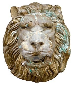 Lion mask.