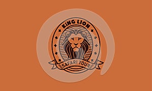 Lion Pride icon logo vector