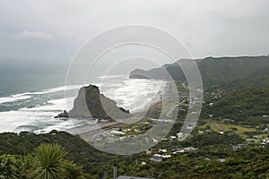 Lion Rock at Piha, New Zealand