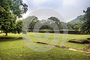 Lion's rock in Sigiriya, Sri Lanka