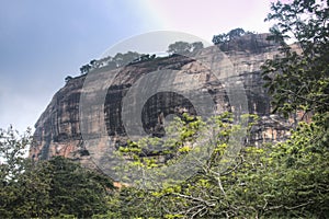 Lion's rock in Sigiriya, Sri Lanka