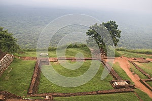 Lion's rock in Sigiriya, Sri Lanka