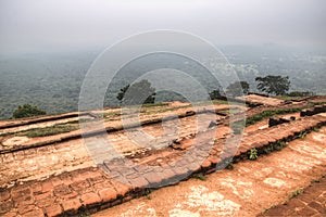 Lion's rock in Sigiriya, Sri Lanka