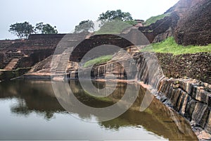 Lion's rock in Sigiriya, Sri Lanka