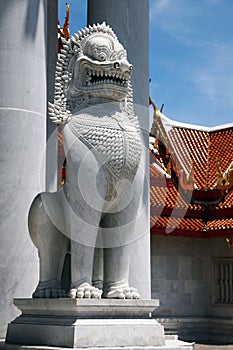 Lion sculpture, Bangkok, Thailand