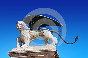 Lion of St. Marco - Marostica Italy