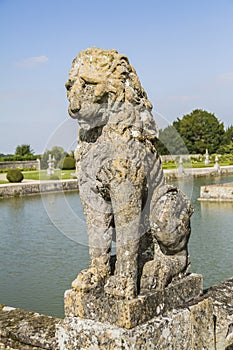 Lion statue