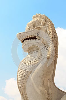 Lion Statue guardian singha