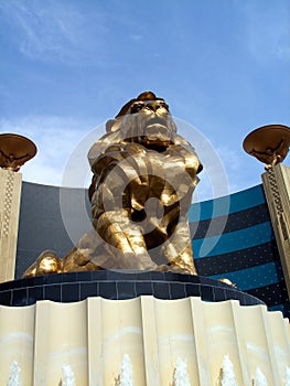 Lion statue, MGM Grand, Las Vegas