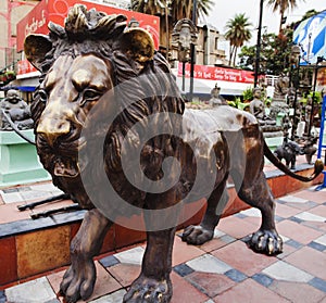 Lion statue, Mount Abu, Sirohi District, Rajasthan