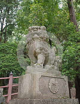 Lion Statue, Nara