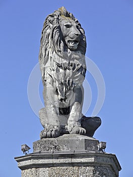 Lion stone 1 photo