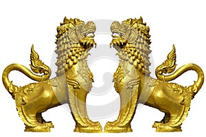 lion temple protectors
