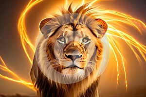 Lion thunder