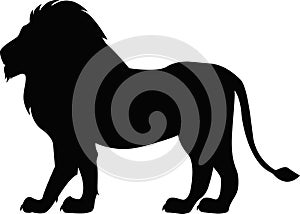 lion vector silhouette file eps vector digital design illustration file photo