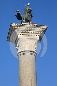 The Lion of Venice Column