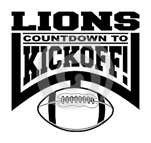 Lions Football Countdown to Kickoff