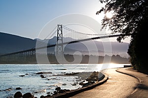 Lions Gate Bridge, Vancouver.