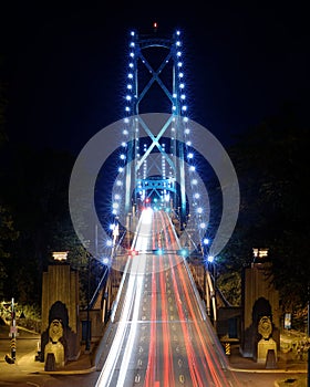 Lions Gate Bridge in Vancouver British Columbia