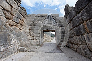 The Lions Gate in Mycenae