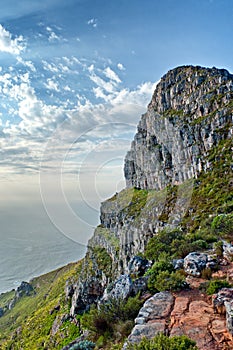 Lions head mountain peak