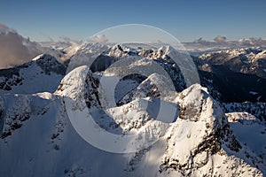 The Lions Peak Aerial