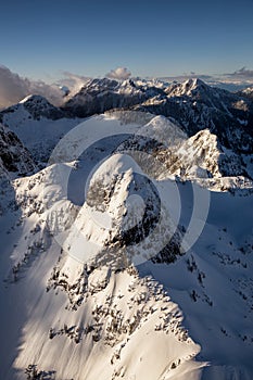 Lions Peak Aerial Landscape