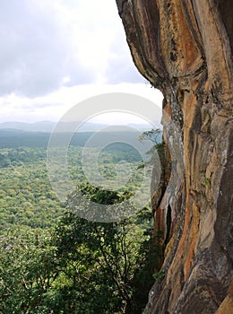 The lions rock (Sigiriya) in Sri Lanka