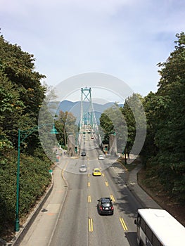 Lionsgate Bridge, Stanley Park