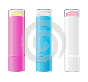 Lip balms. Vector