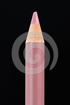 Lip Liner Pencil on Black Background