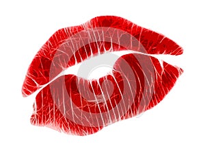 Lip print