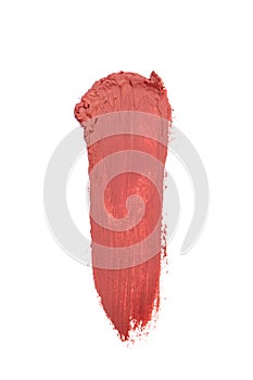 Lip stick pink red orande smudge background texture- Image