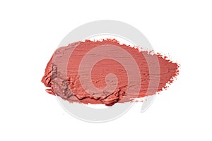 Lip stick pink red orande smudge background texture- Image