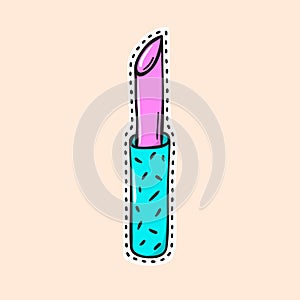 Lip Stick Sticker