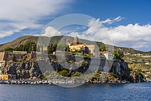 Lipari Island e largest of Aeolian Islands photo