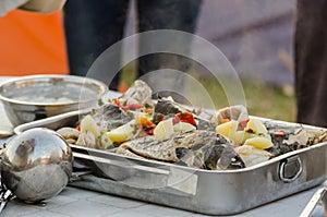 Lipovan fish borsht