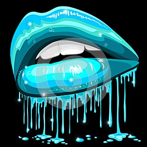 Lips Aqua Color Water Lipstick