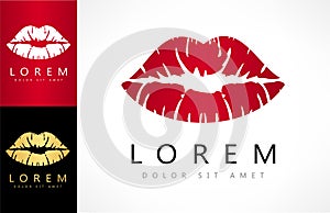 Lips logo vector