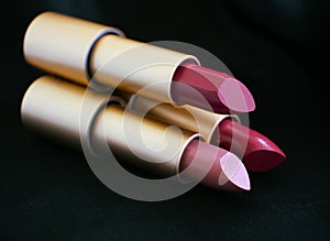 Lipstick  beautiful  luxury  pattern   present  best  makeup  leather    a silk background elegance holiday shining